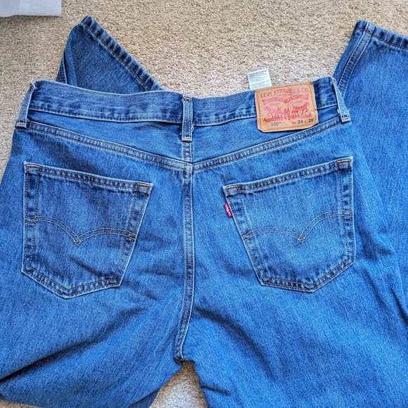 Men's Levis 550 34 W x29 L - Picture 2 of 5